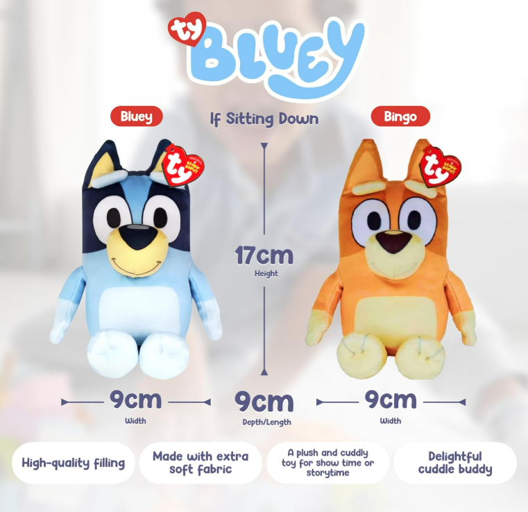 TY  Bingo Soft Plush Toy