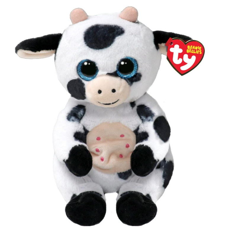 TY Herdly Cow Beanie Bellies