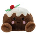 Palm Pals Carol Christmas Pudding Soft Toy