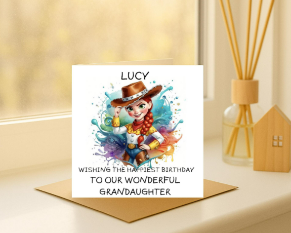 Personalized jessie  Birthday Card