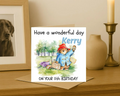 Personalized paddington picnic  Birthday Card