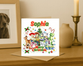 Personalized toy story Christmas Card