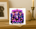 Personalized k pop Christmas Card