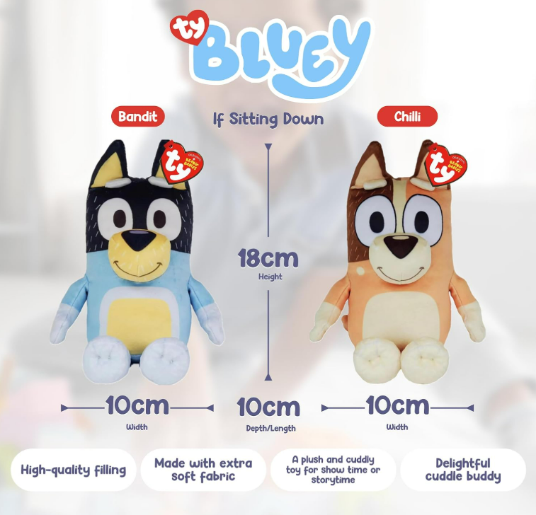 TY  Bandit Soft Plush Toy