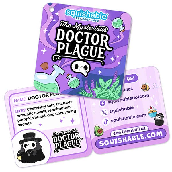 Squishable - Plague Doctor Plush